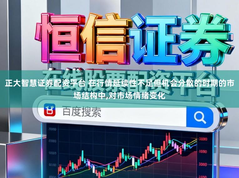 正大智慧证券配资平台 在行情延续性不足但机会分散的时期的市场结构中，对市场情绪变化