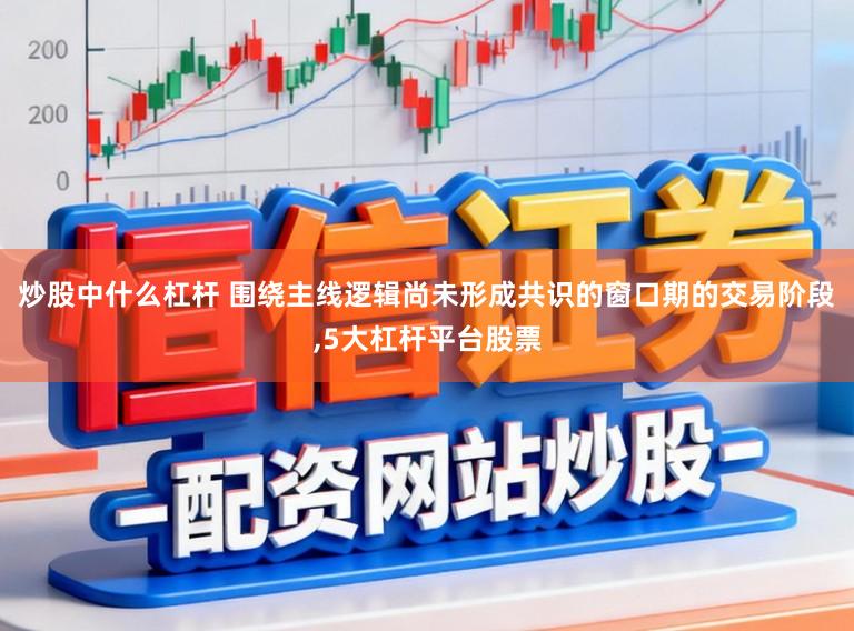 炒股中什么杠杆 围绕主线逻辑尚未形成共识的窗口期的交易阶段，5大杠杆平台股票