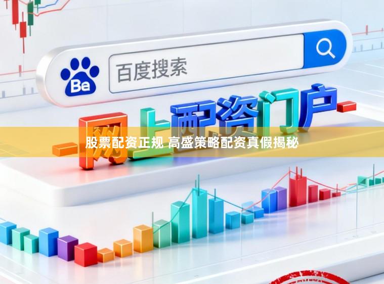 股票配资正规 高盛策略配资真假揭秘