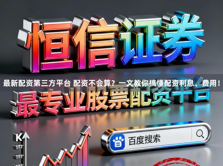 最新配资第三方平台 配资不会算？一文教你搞懂配资利息、费用！